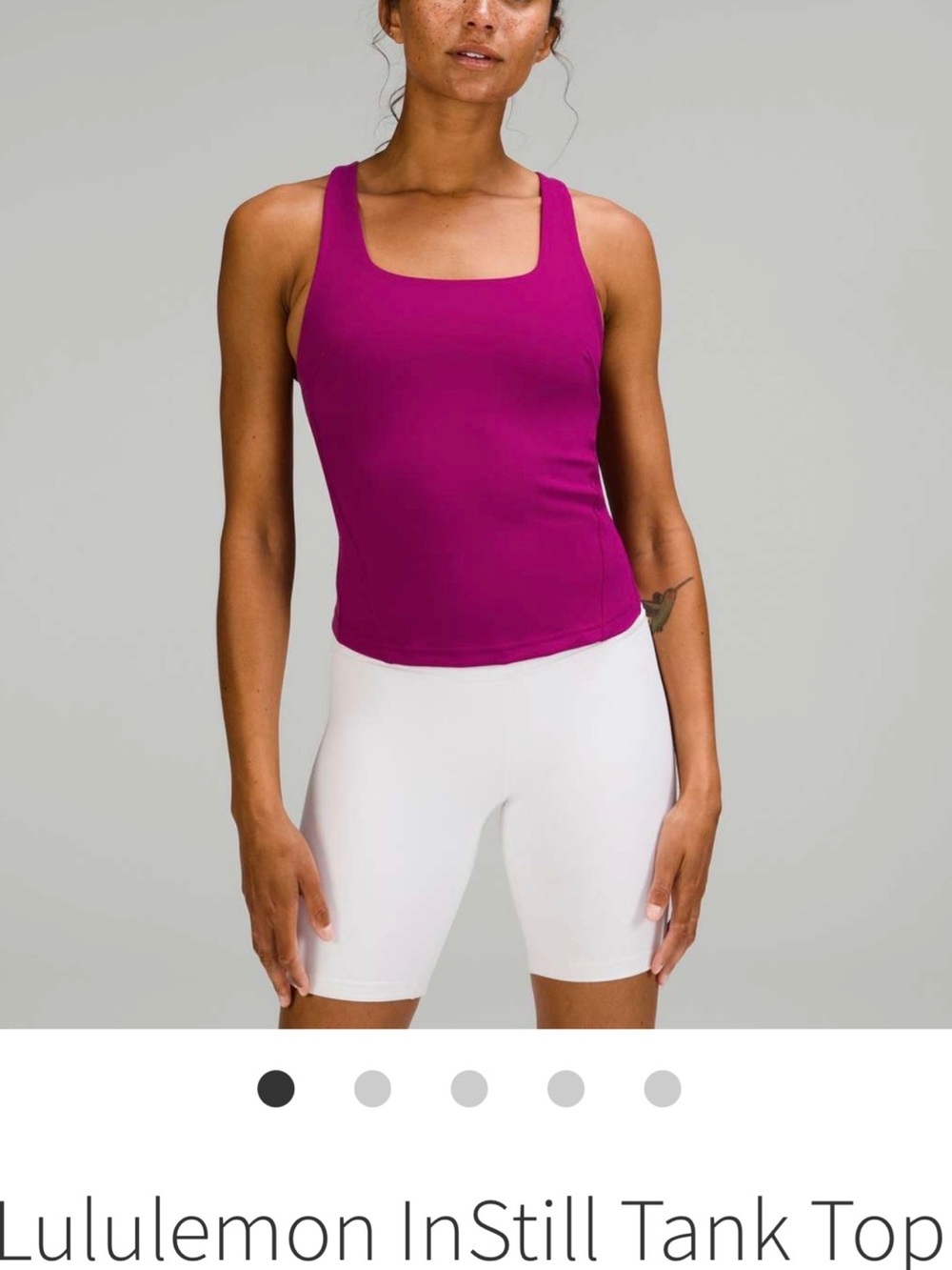 lululemon athletica Instill tank top size 16 - magenta purple 💕💕💕